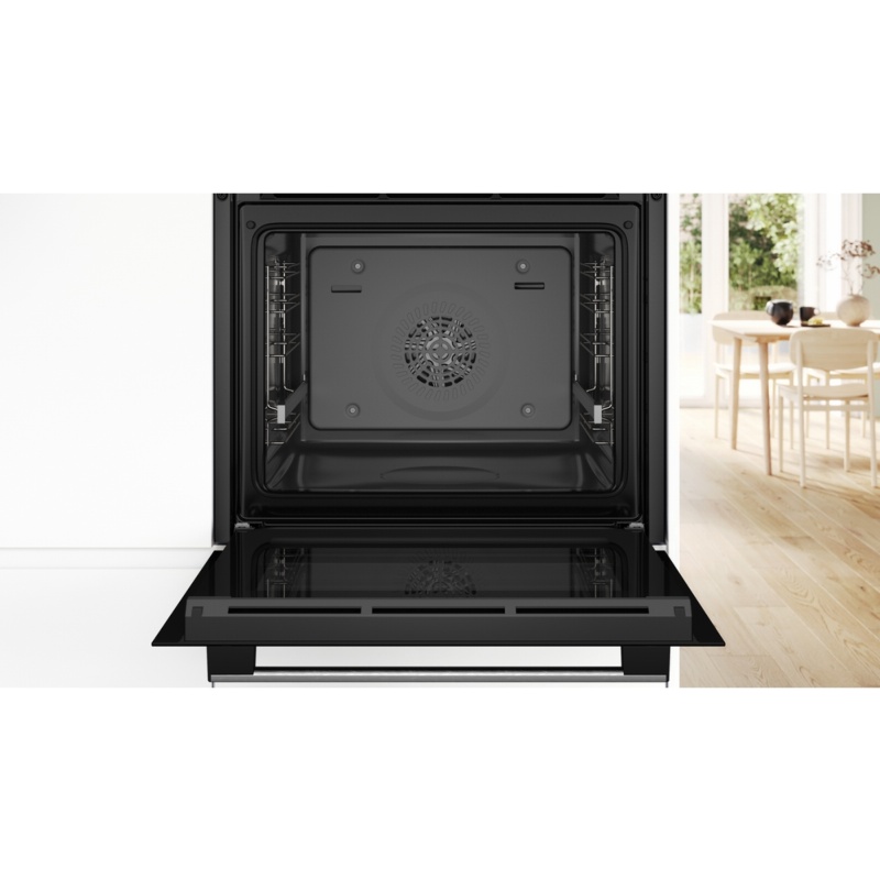 HORNO MULTIFUNCION CRISTAL NEGRO-INOX BOSCH HBG536ES3 1