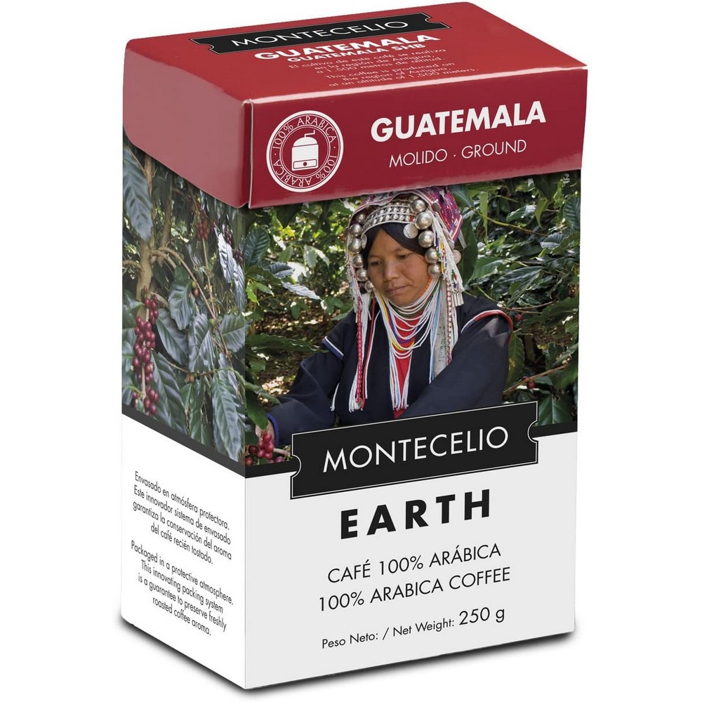 CAFE EN GRANO MONTECELIO GUATEMALA 100% ARAB.250G