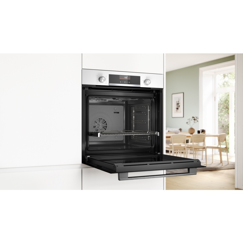 HORNO MULTIFUNCION CRISTAL BLANCO BOSCH HBG536EW3 1