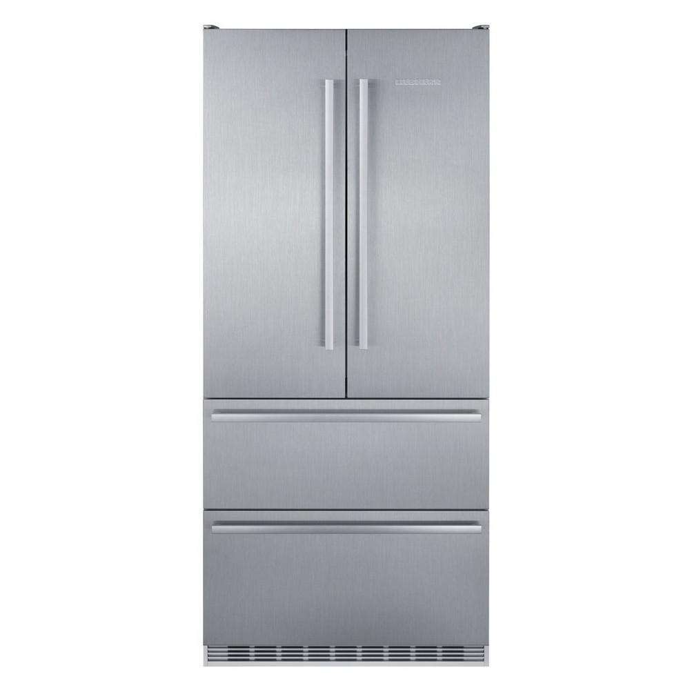 FRIGORIFICO COMBI NO FROST CON BioFresh ESTILO AMERICANO INOX LIEBHERR CBNes-6256-25