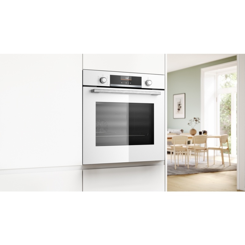 HORNO MULTIFUNCION CRISTAL BLANCO BOSCH HBG536EW3 2