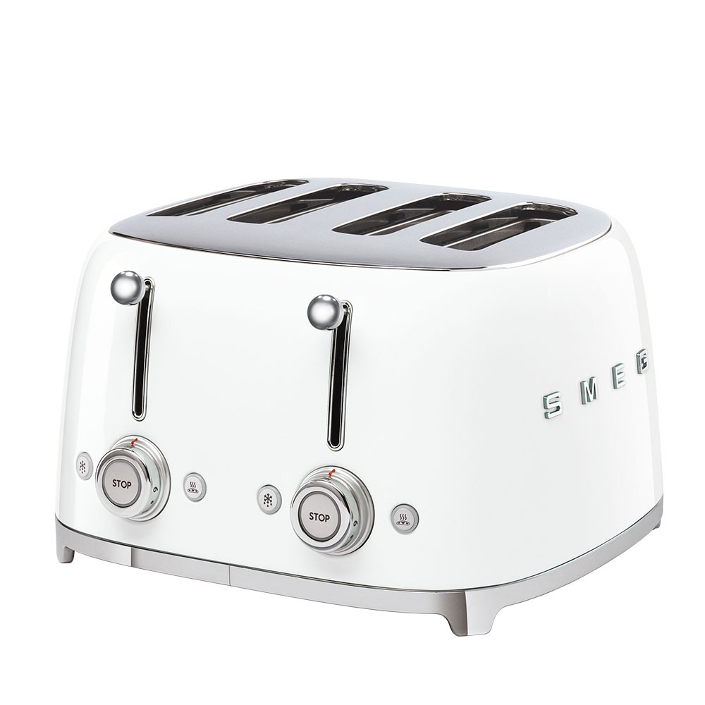 TOSTADORA SMEG TSF03WHEU 4R BLANCO 2000W