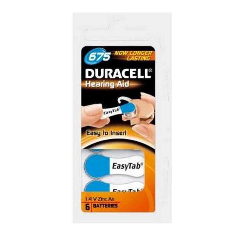 PILA DURACELL AUDIFONO DA675 1 BLISTER