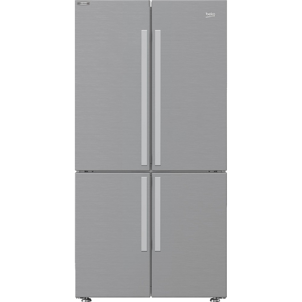 FRIGORIFICO SIDE BY SIDE NO FROST INOX 4 PUERTAS 182x91 BEKO GN1406231XBN