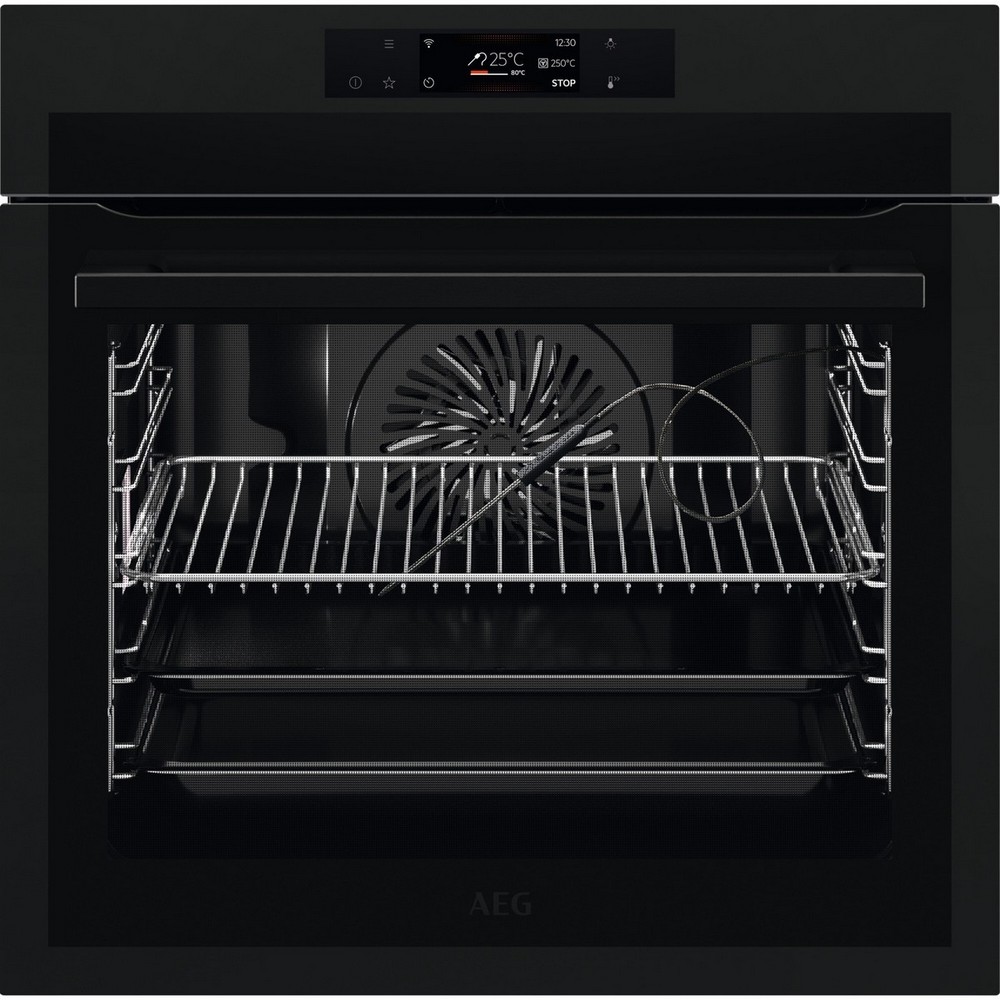 HORNO MULTIFUNCION PIROLITICO NEGRO AEG BPE748380T