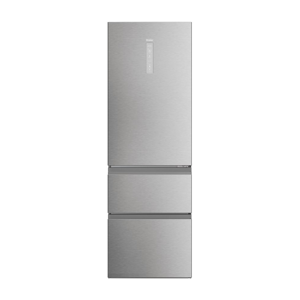 FRIGORIFICO COMBI NO FROST INOX HAIER HTW5618CNMG