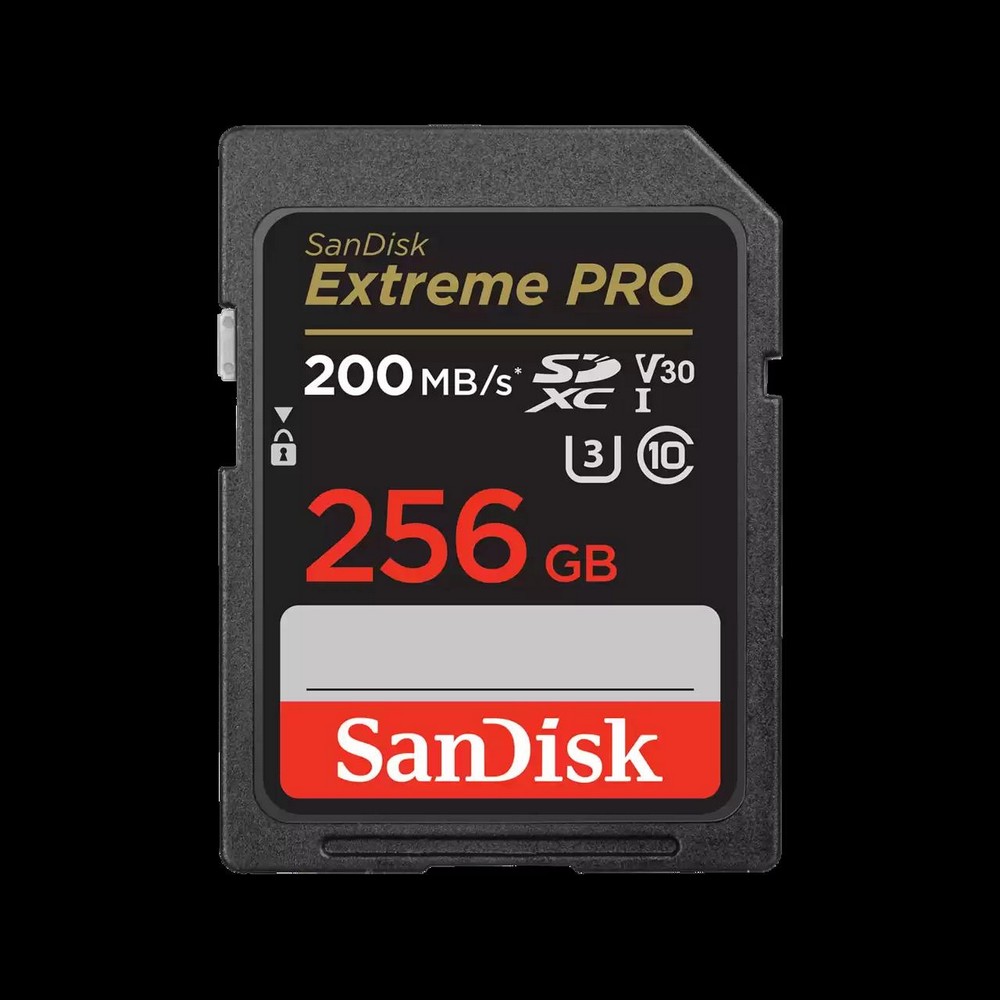 TARJETA DE MEMORIA SANDISK SD SDXC EXTREME PRO 256GB 200MB