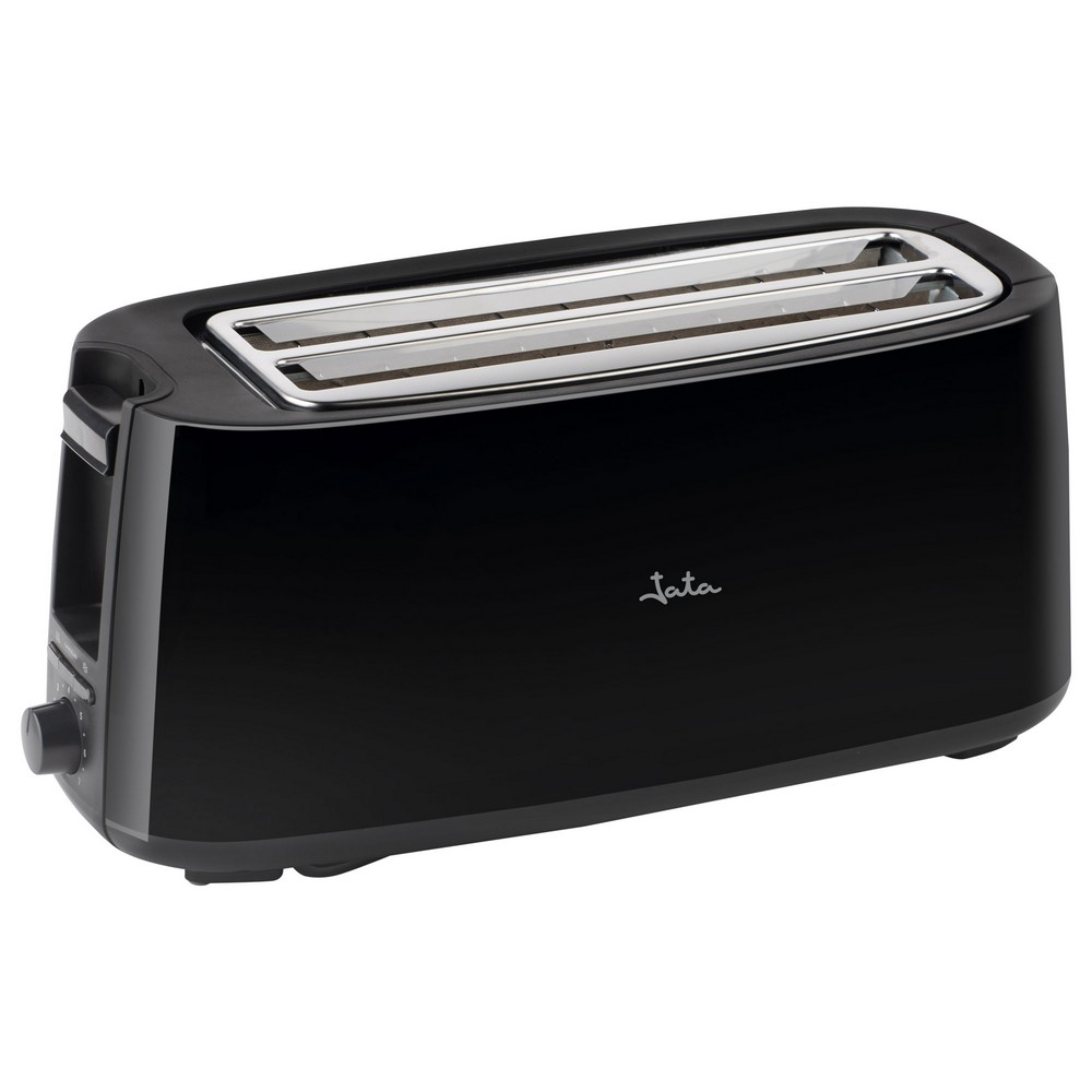 TOSTADOR JATA JETT1585 2 rebanadas LARGAS NEGRO 1400W