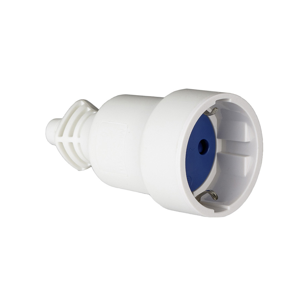 BASE AEREA PVC 16A 250V T/TL 4,8mm BLANCO 707CB (RETRACTILADA) SOLERA