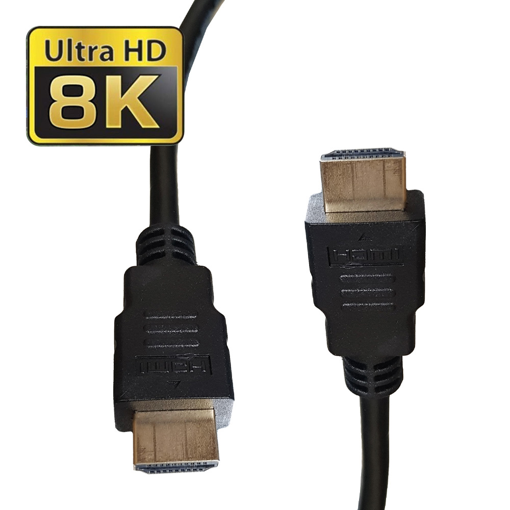 CABLE HDMI 2.1 10K: 60HZ/4K: 120HZ ALTA CALIDAD 1m