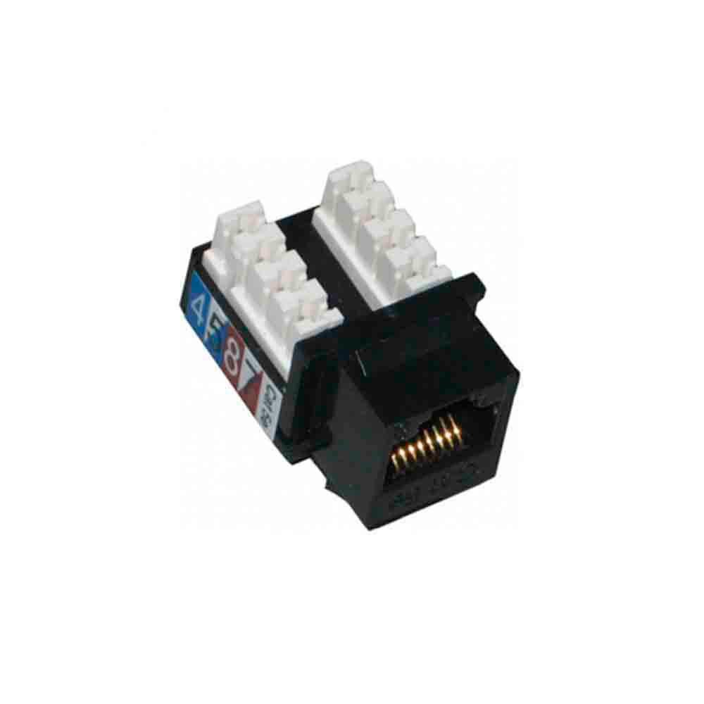 TOMA RJ45 90° CAT 6E UTP