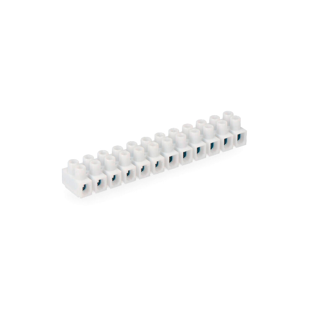 REGLETA DE CONEXION DE 2,5mm A 4mm HOMOLOGADA BLANCA EDM