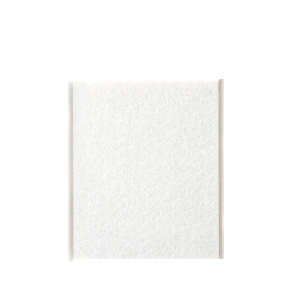 PACK 1 FIELTRO BLANCO SINTETICO ADHESIVO 100x85mm PLASFIX INOFIX