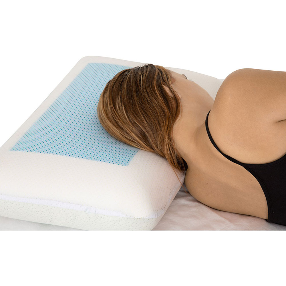 ALMOHADA ERGONÓMICA CON GEL REFRESCANTE