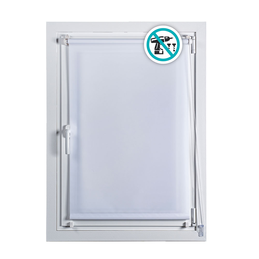 ESTOR ENROLLABLE CLIP&FIX 120x180cm BLANCO NIEVE CINTACOR - STORPLANET