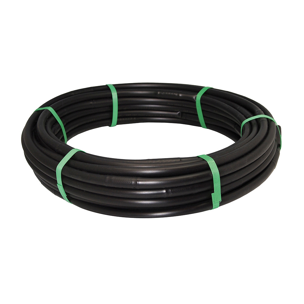 ROLLO DE 25m DE TUBERIA DE GOTEO 16mm CON GOTEROS A 0,35cm 2 L/h COLOR NEGRO. BLUE BIRD