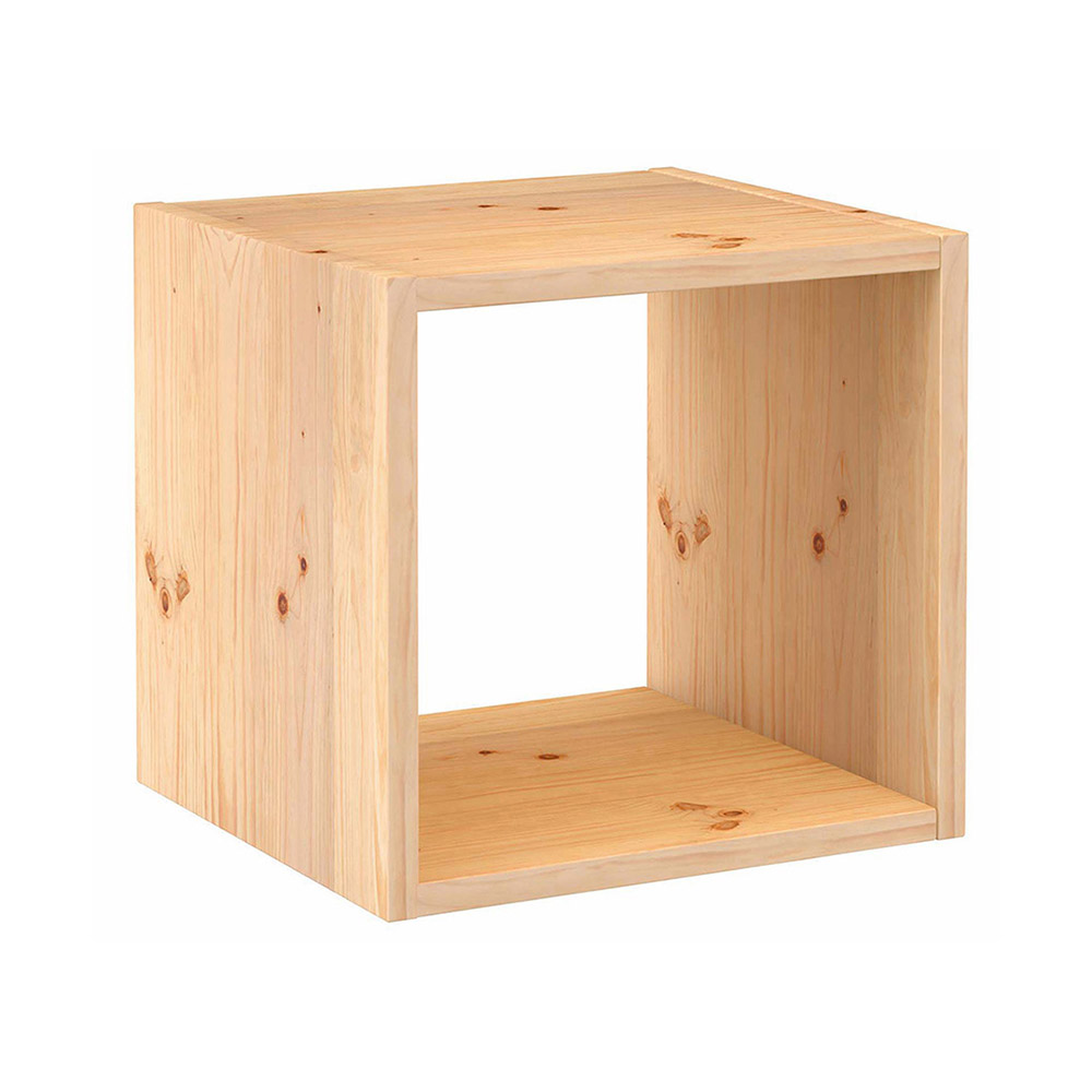 ESTANTERIA MODULAR 1 CUBO DINAMIC PINO MACIZO 36,2x33x36,2cm ASTIGARRAGA