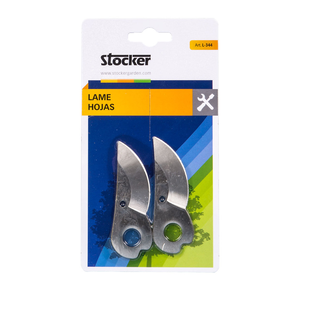 HOJAS PARA TIJERA 2 PZS, EN BLISTER, PARA ART. 79004. STOCKER