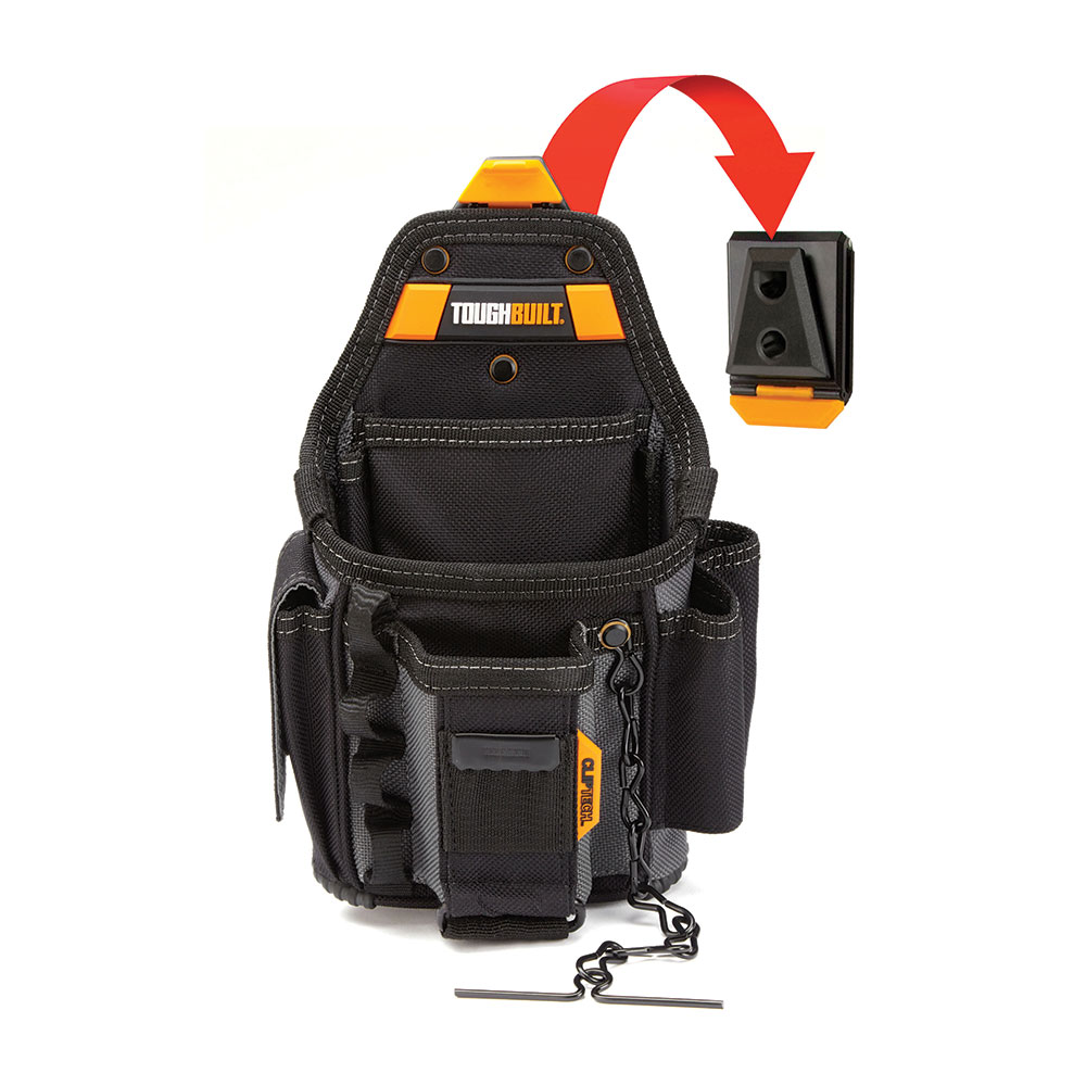 BOLSO PORTAHERRAMIENTAS PEQUEÑO ELECTRICISTA TB-CT-34 TOUGHBUILT