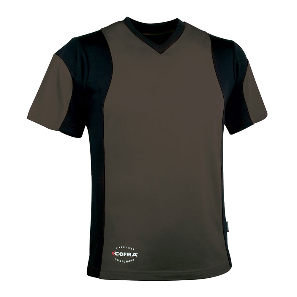 CAMISETA JAVA FANGO/NEGRO COFRA TALLA S