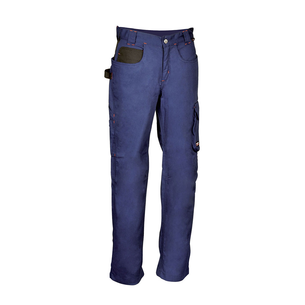 PANTALON WOMAN WALKLANDER AZUL MARINO NEGRO COFRA TALLA 38