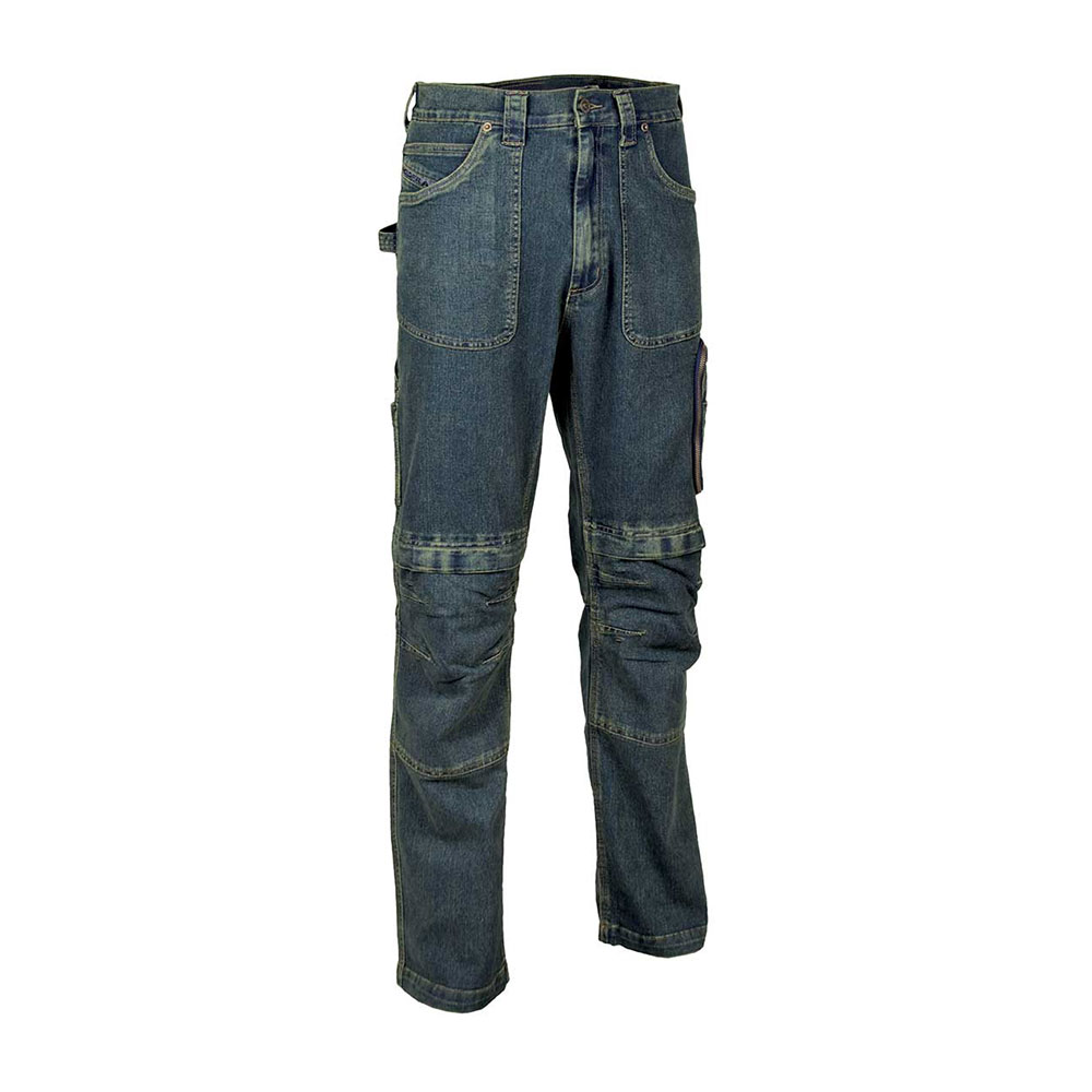 PANTALON DORTMUND AZUL MARINO COFRA TALLA 38