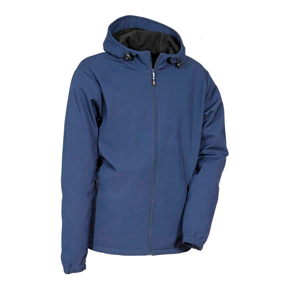 CAZADORA SOFTSHELL VANNAS AZUL MARINO COFRA TALLA L