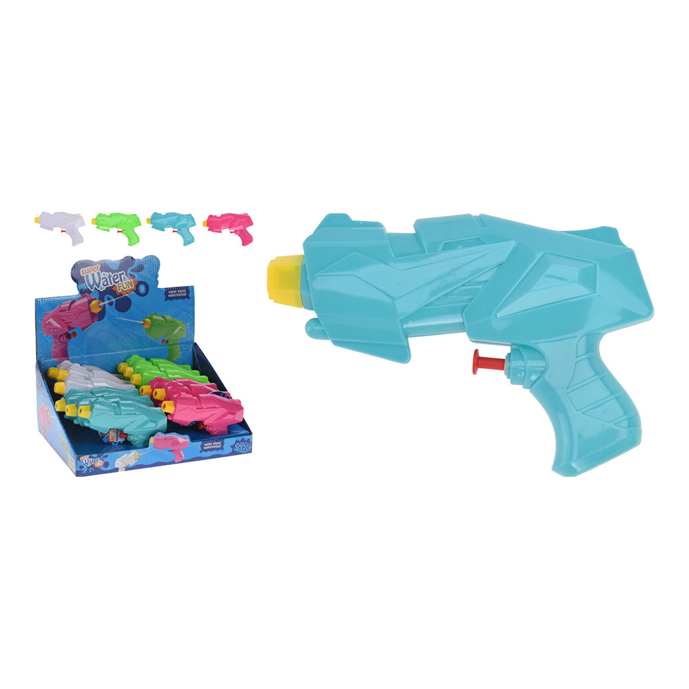 PISTOLA DE AGUA 15cm COLORES SURTIDOS