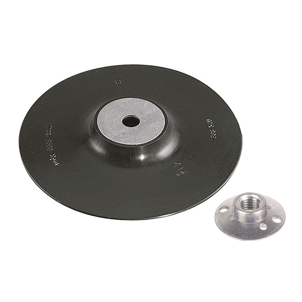 PLATO ABRASIVO WS CON TUERCA M14, Ø115mm 2450000 WOLFCRAFT