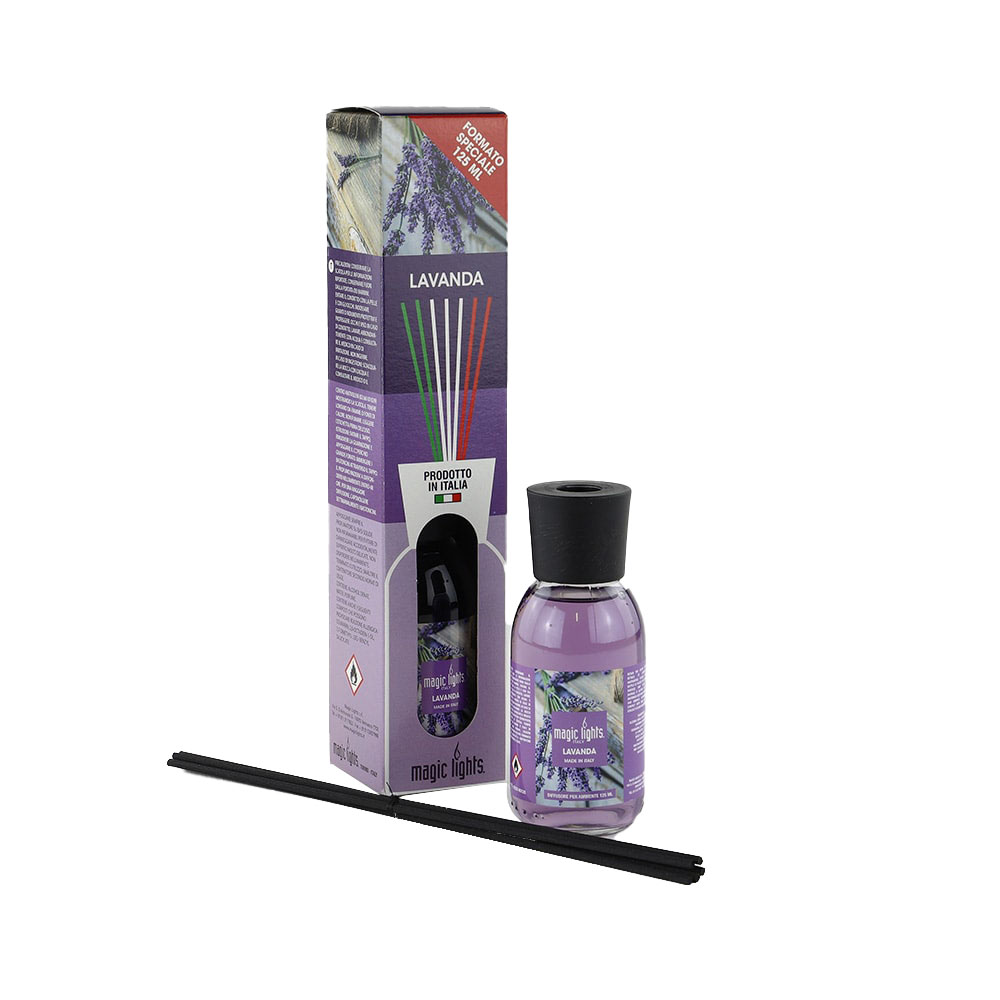 DIFUSOR AROMA MIKADO LAVANDA 125ml MAGIC LIGHTS