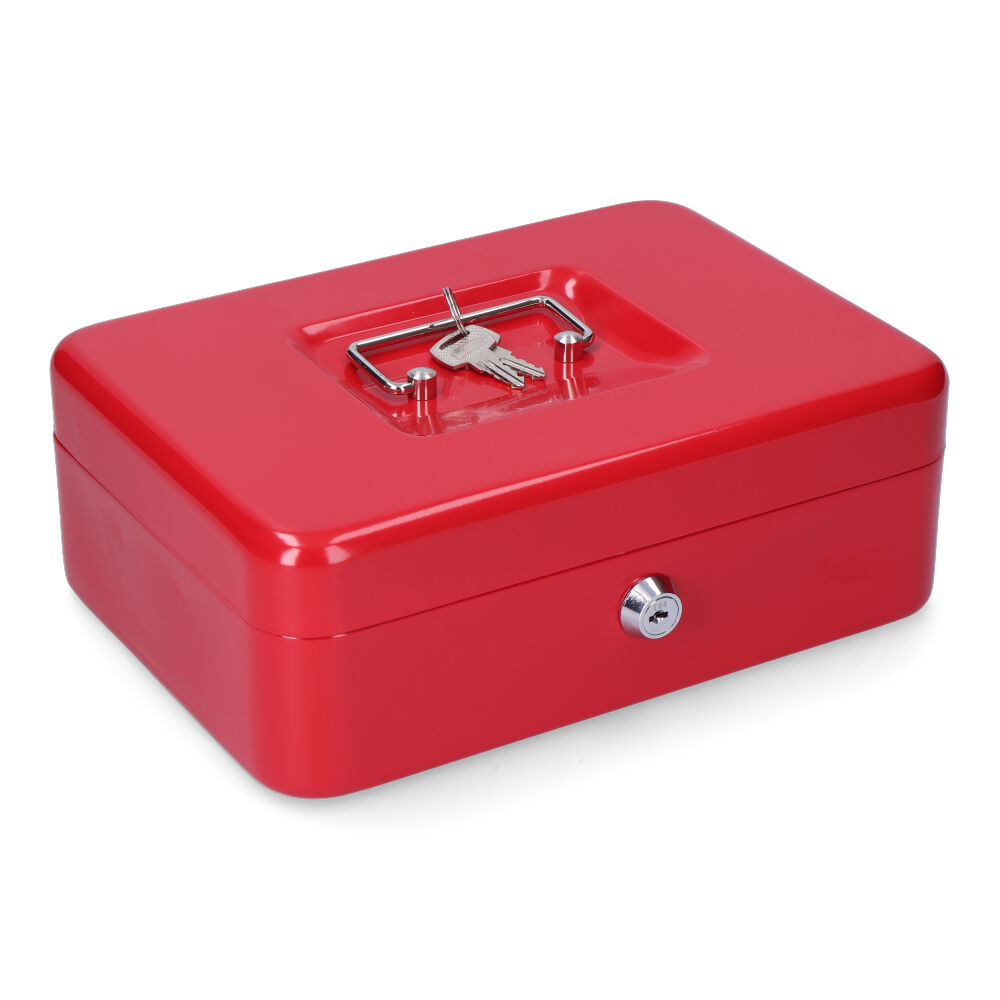 CAJA DE CAUDALES CFC09 250x180x90mm ROJO M13398 MICEL