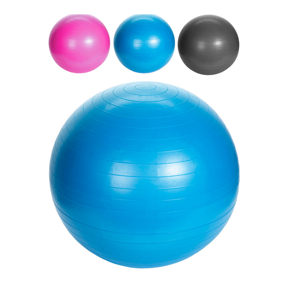 PELOTA DE YOGA XQMAX ANTI-EXPLOSIÓN Ø55cm COLORES VARIADOS