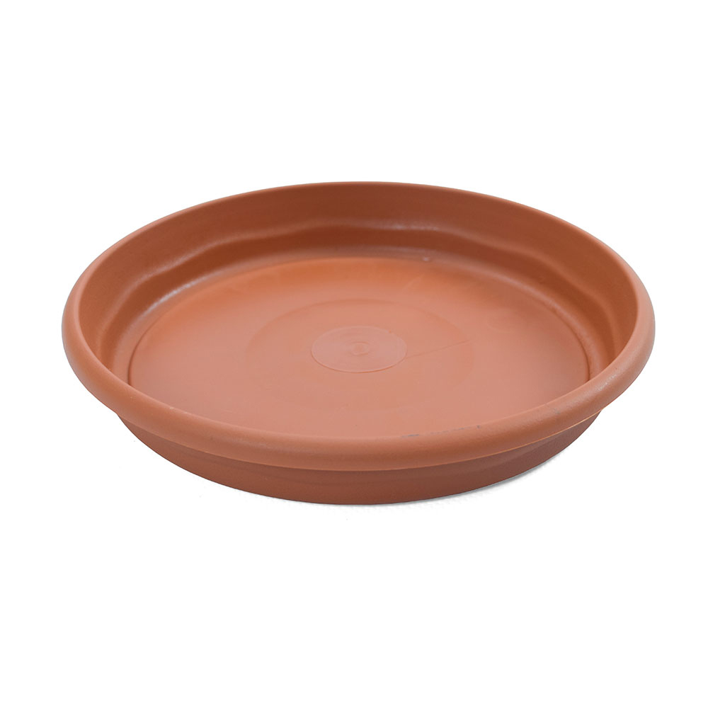 PLATO DE INYECCION PARA MACETA TERRA Ø16cm TERRACOTA PLASTIKEN