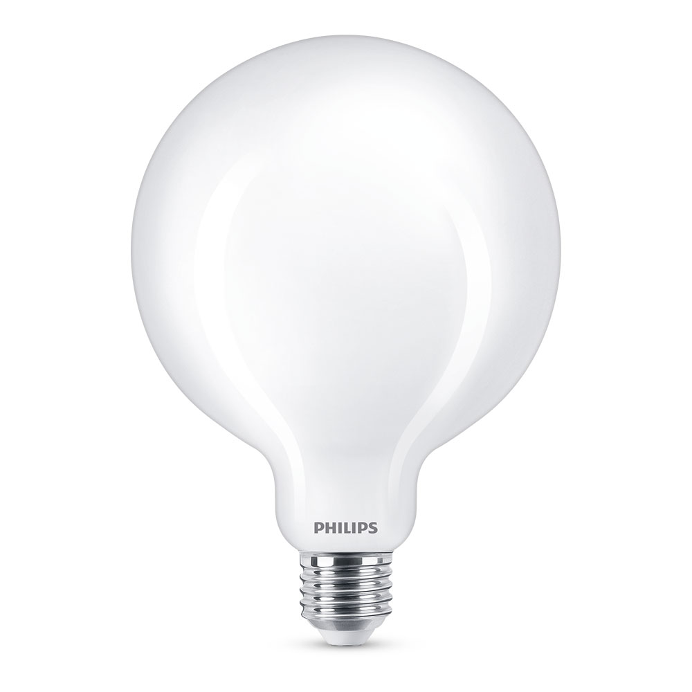 BOMBILLA GLOBO LED E27 13W 2000lm 6500K LUZ FRÍA Ø12,4x17,7cm PHILIPS