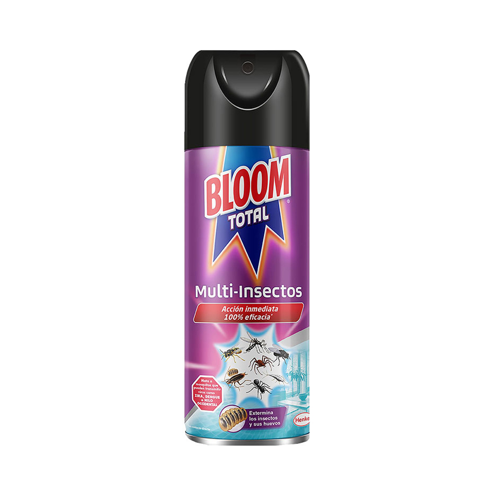 INSECT BLOOM SPRAY MULTIINSECTOS 400ml MOSCAS, AVISPAS, CUCAS