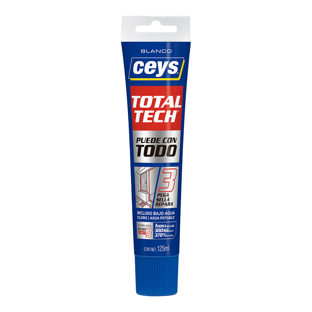 CEYS TOTAL TECH BLANCO TUBO 125ml 507232