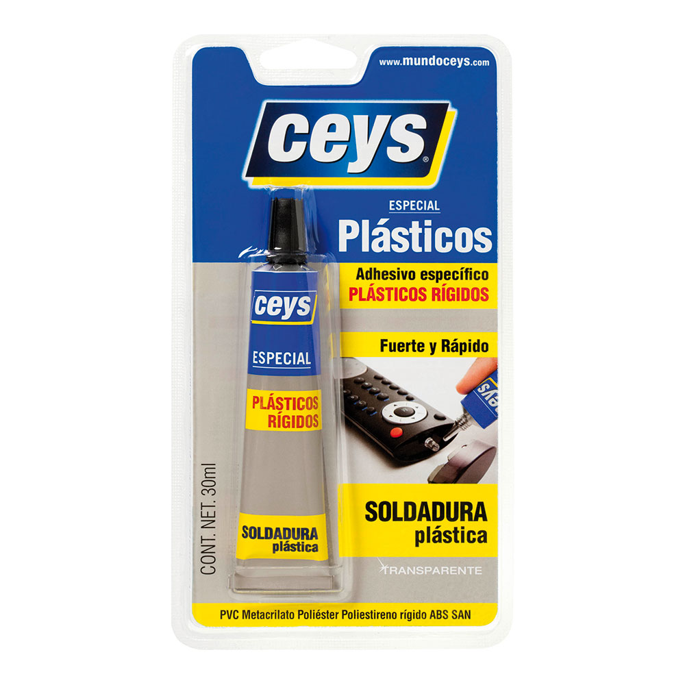 CEYS ESPECIAL PLASTICOS RIGIDOS 30ml 501027