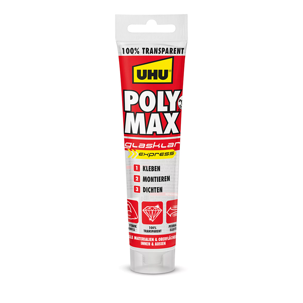 UHU POLY MAX® CRISTAL EXPRESS 115g REF. 6310615