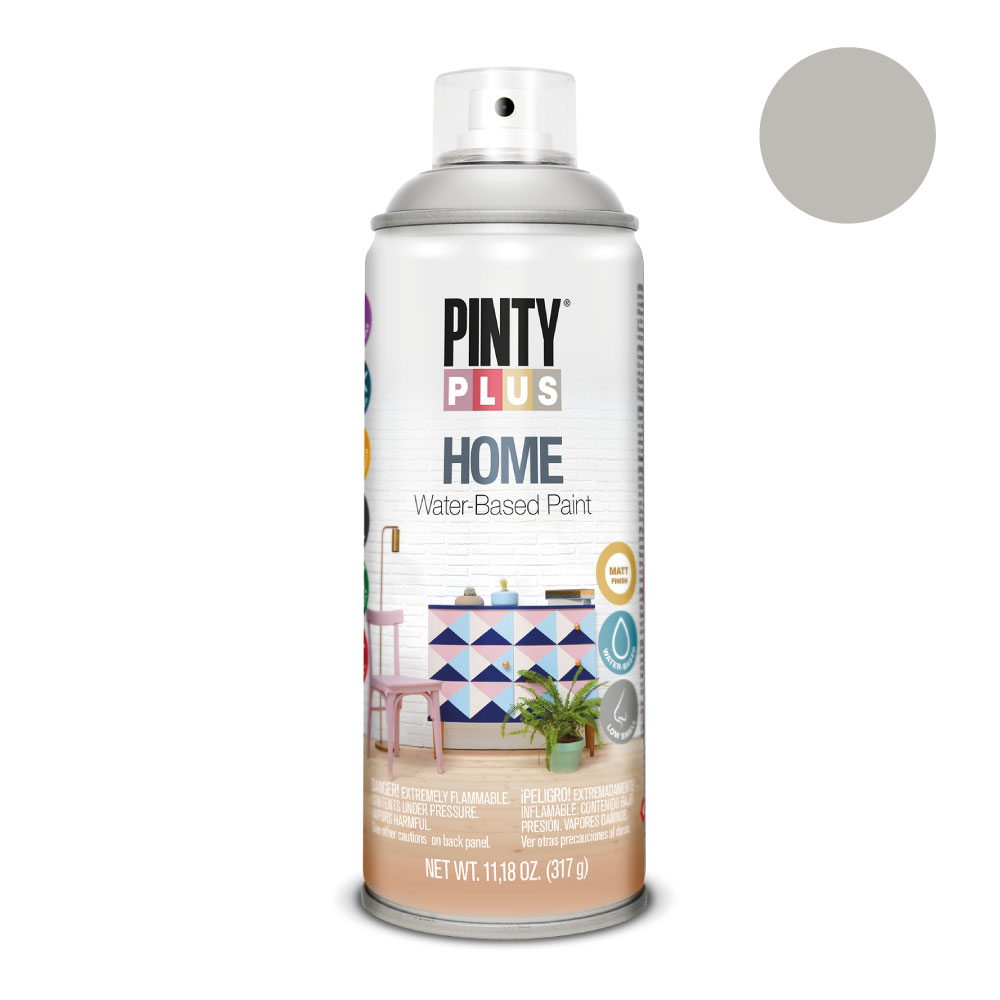 PINTURA EN SPRAY PINTYPLUS HOME 520cc GREY MOON HM116