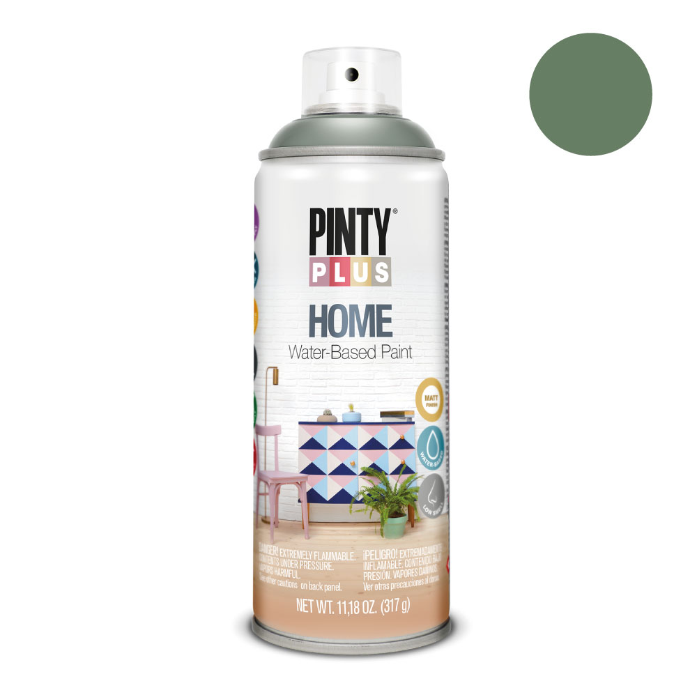 PINTURA EN SPRAY PINTYPLUS HOME 520cc GREEN WOOD HM416