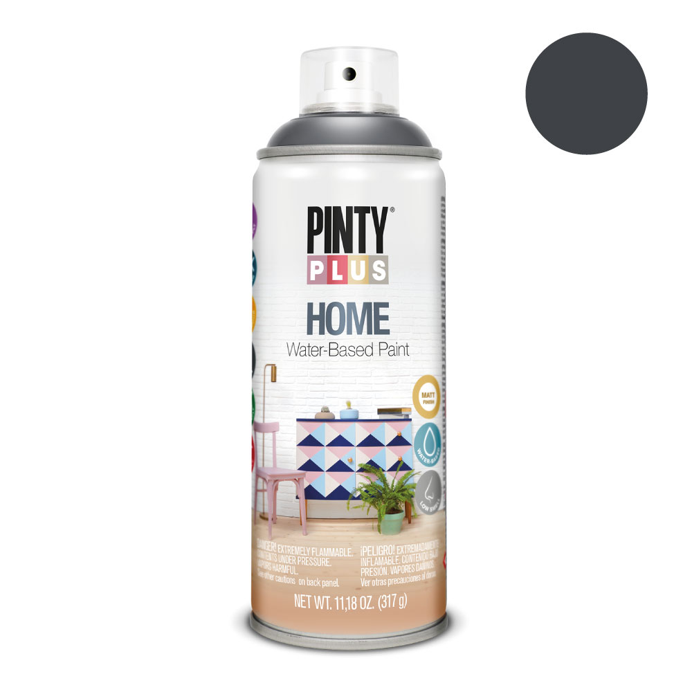 PINTURA EN SPRAY PINTYPLUS HOME 520cc BLACK HM438