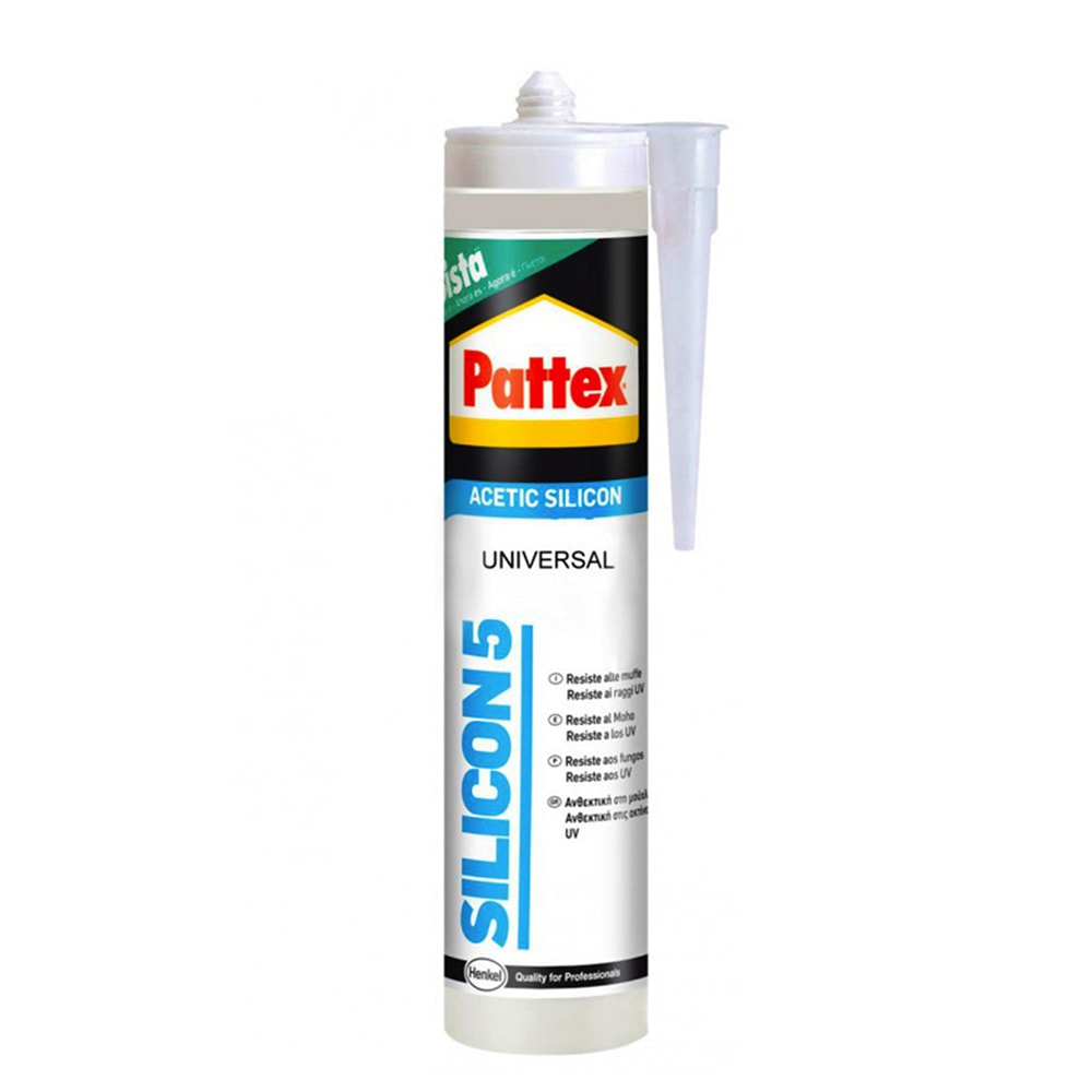 PATTEX SILICONA UNIVERSAL TRANSPARENTE 280ml 1534267