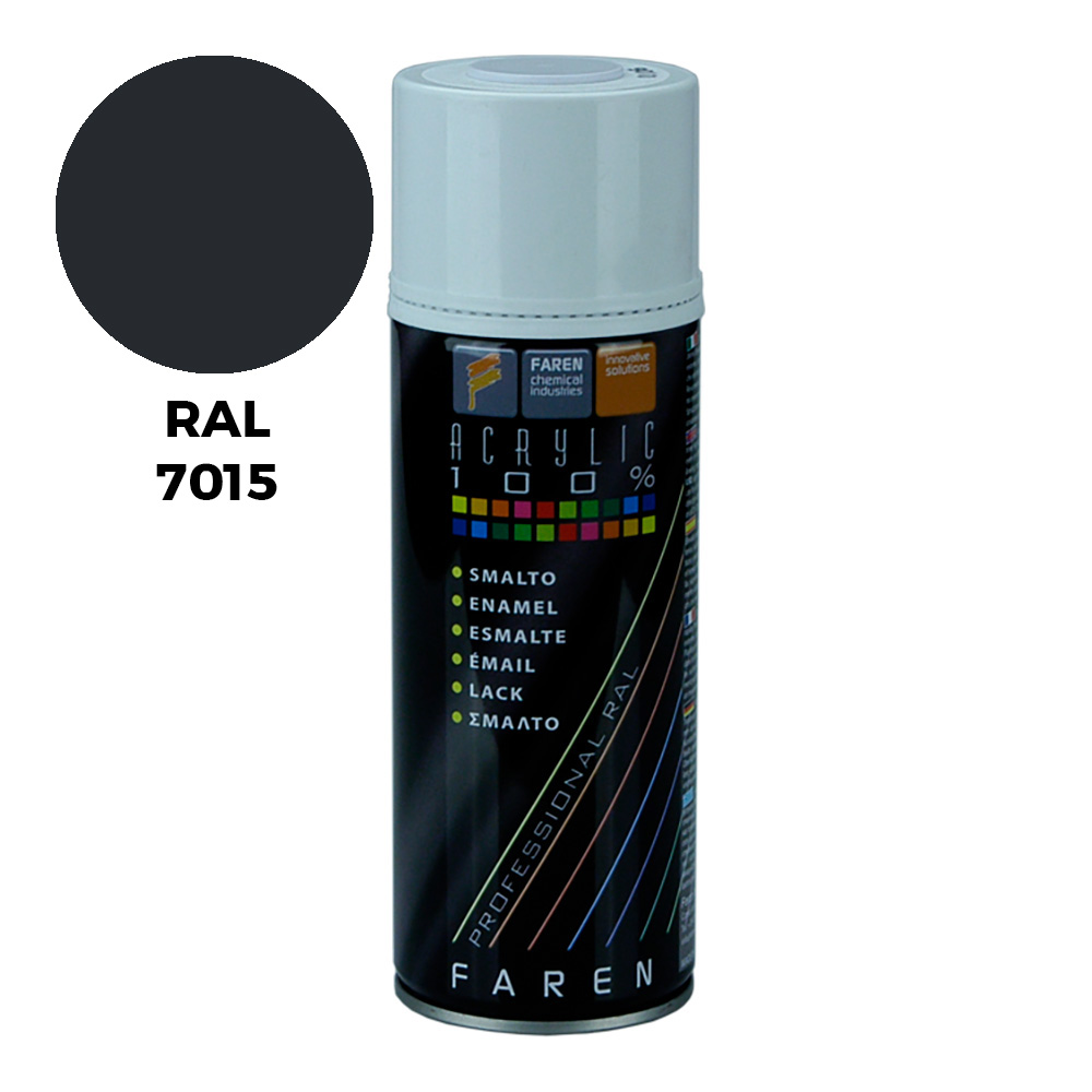 SPRAY RAL 7015 GRIS PIZARRA 400ml.