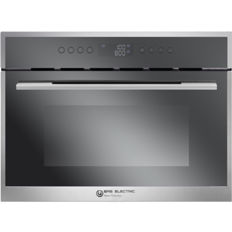 HORNO COMPACTO MULTIFUNCION INOX CRISTAL NEGRO EAS ELECTRIC EMV48DTN