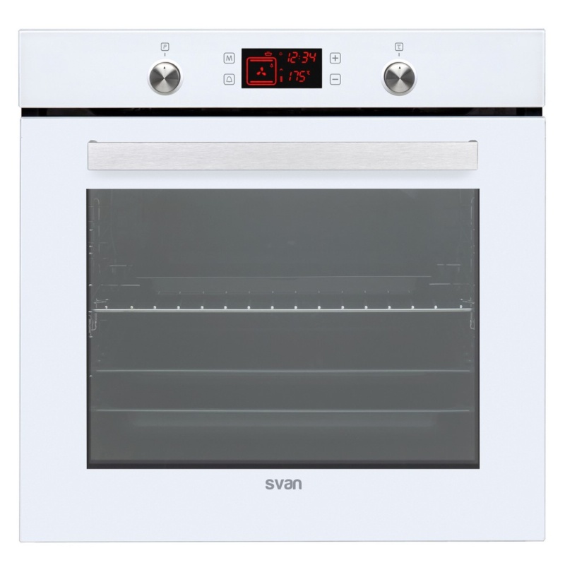 HORNO MULTIFUNCION CRISTAL BLANCO SVAN SVH375B