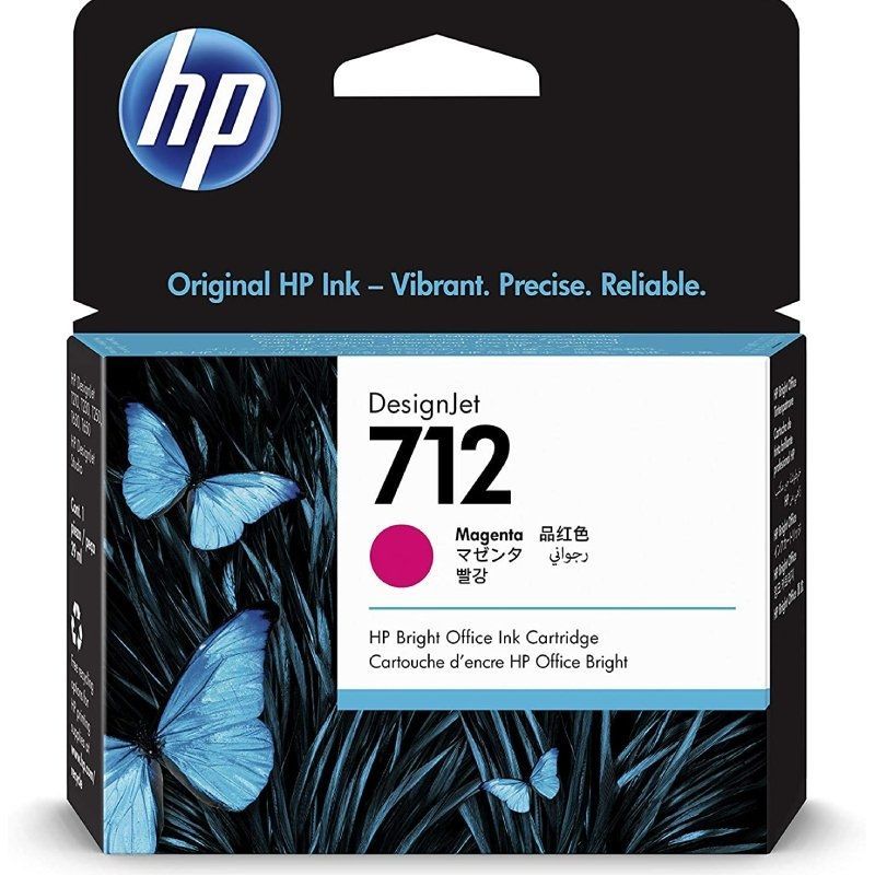 Cartucho de Tinta Original HP nº712/ Magenta