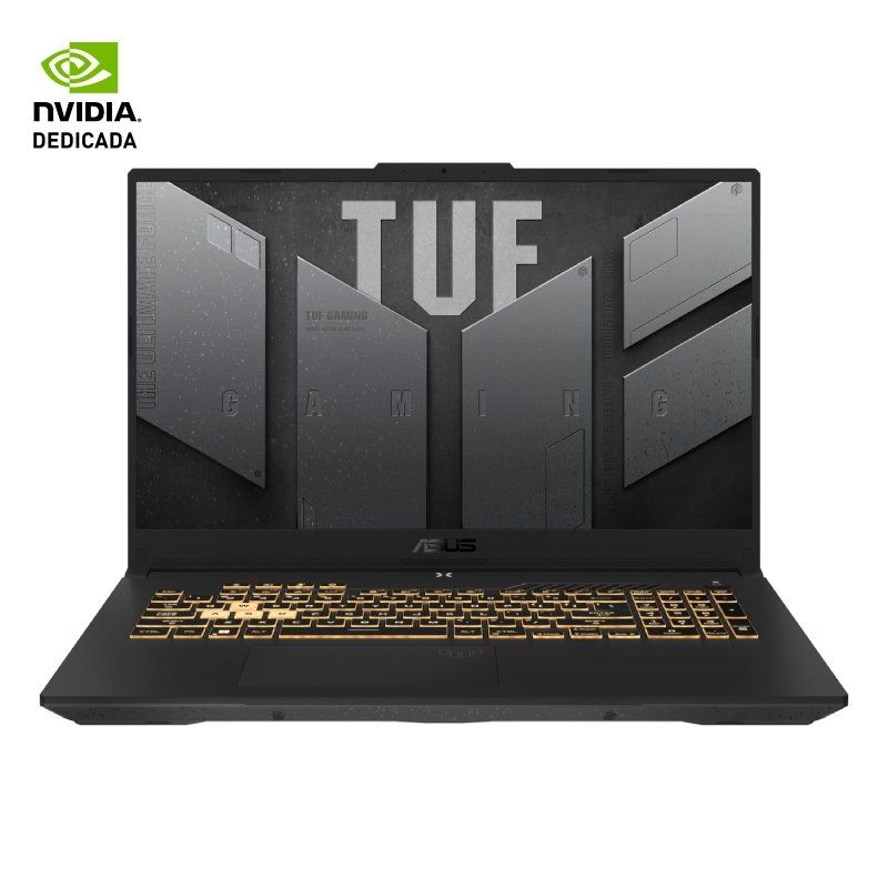 Portátil Gaming Asus TUF F17 TUF707VI-HX049 Intel Core i7-13620H/ 32GB/ 1TB SSD/ GeForce RTX 4070/ 17.3'/ Sin Sistema Operativo