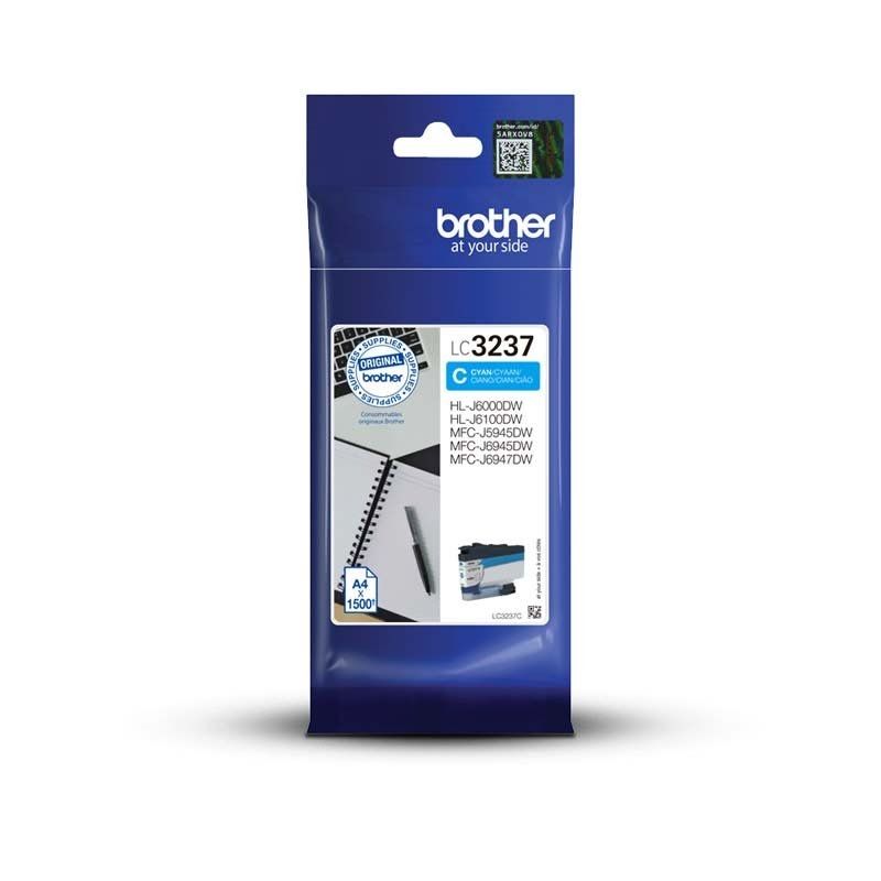 Cartucho de Tinta Original Brother LC-3237C/ Cian