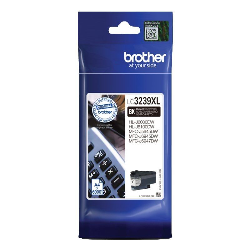 Cartucho de Tinta Original Brother LC-3239 XL Alta Capacidad/ Negro