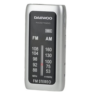 Daewoo DRP123 - Radio Analógica AM/FM Negra 220V · Comprar  ELECTRODOMÉSTICOS BARATOS en lacasadelelectrodomestico.com